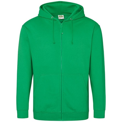 Bluza Rozpinana Klasyczna Bawelniana Czesana JH050 - Kelly Green