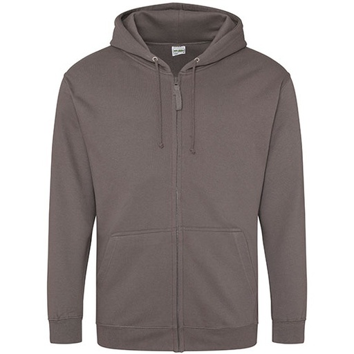 Bluza rozpinana z kapturem JH050 - Steel Grey (Solid)