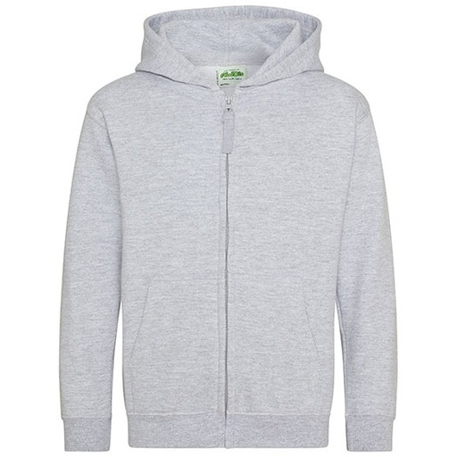 Bluza dziecięca rozpinana z kapturem JH050K - Heather Grey