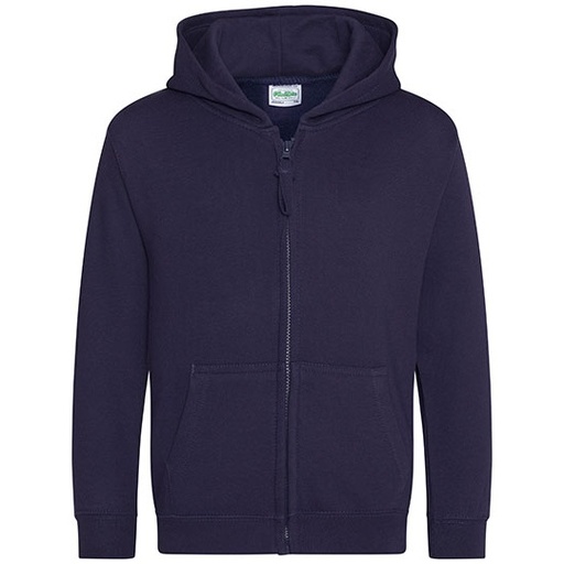 Bluza dziecięca rozpinana z kapturem JH050K - New French Navy
