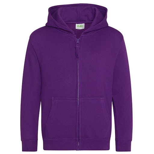 Bluza dziecięca rozpinana JH050K - Purple
