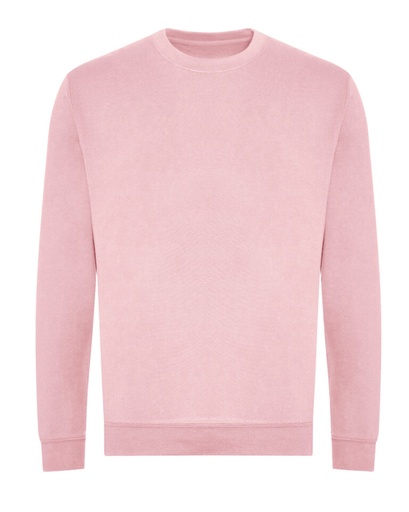 Bluza Klasyczna Organiczna Bawełna Recykling Poliester JH230 - Baby Pink