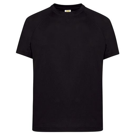 Męski T-shirt Sportowy Slim JHK100 - Black