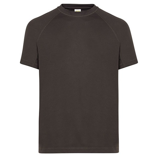 Męski T-shirt Sportowy Slim JHK100 - Graphite