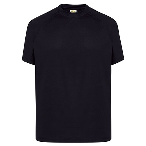 Męski T-shirt Sportowy Slim JHK100 - Navy
