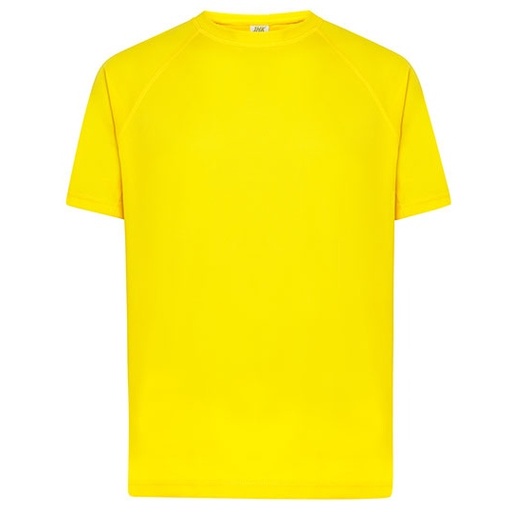 Męski T-shirt Sportowy Slim JHK100 - Gold