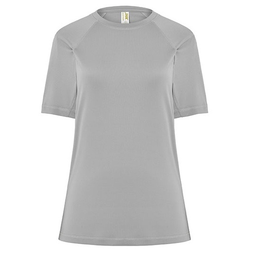 T-shirt Damski Sportowy Slim Poliester JHK101 - Silver