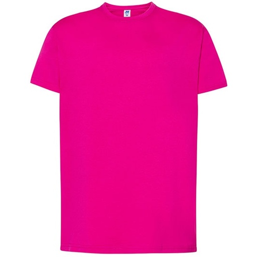 Koszulka Klasyczna Bawelniana JHK150 - Fuchsia