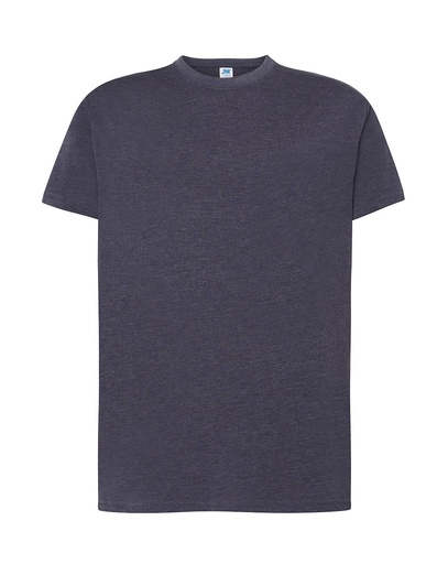 Koszulka Klasyczna Bawełniana JHK150 - Denim Heather