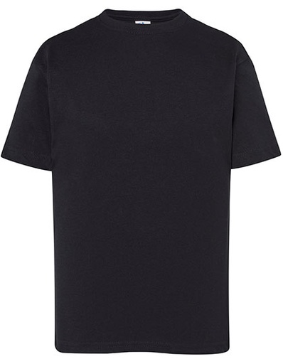 T-Shirt Dziecięcy Klasyczny JHK150K - Black