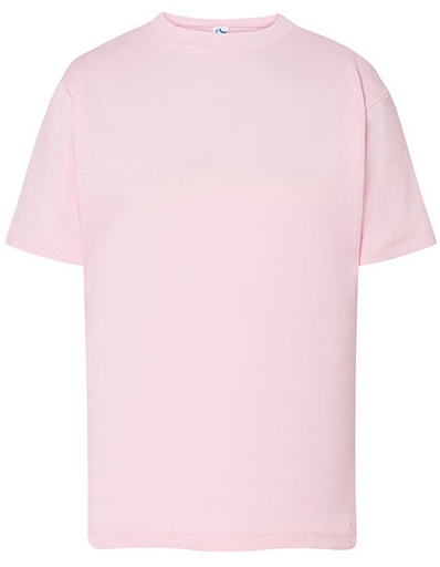 T-Shirt Dziecięcy Klasyczny JHK150K - Pink