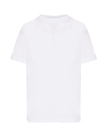 T-Shirt Dziecięcy Klasyczny Bawełniany JHK150K - White