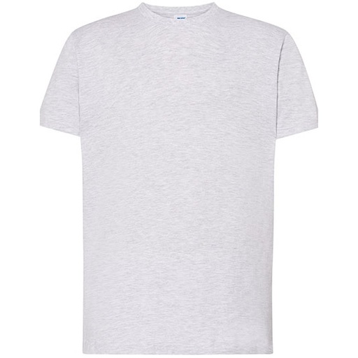 T-shirt męski klasyczny JHK170 - Ash Melange
