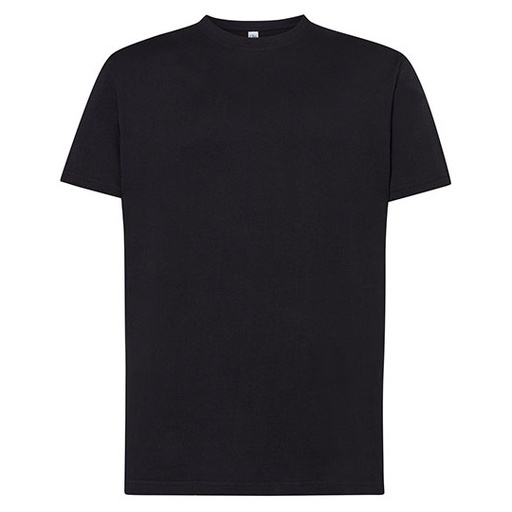 T-shirt Meski Klasyczny Bawelniany JHK170 - Black