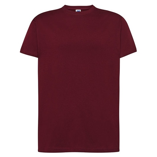 T-shirt Meski Klasyczny Bawelniany JHK170 - Cardinal