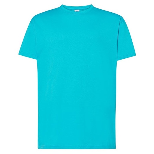 Koszulka Klasyczna Bawelniana JHK190 - Turquoise