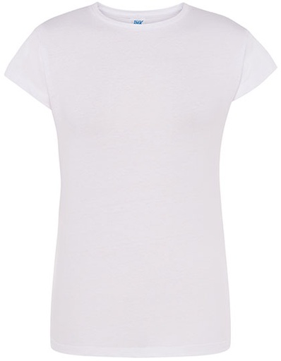 Damski T-shirt Slim JHK240 - White