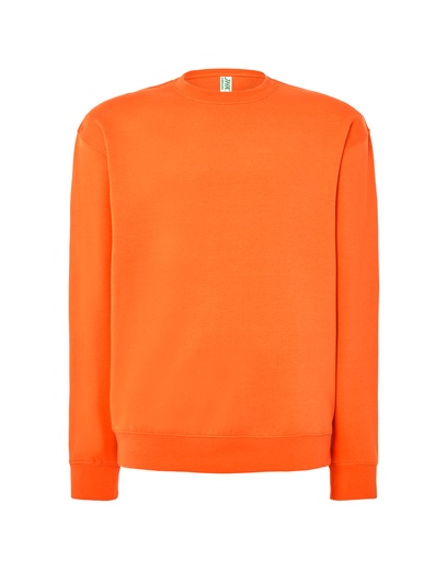 Bluza Unisex z Okrągłym Dekoltem JHK320 - Orange