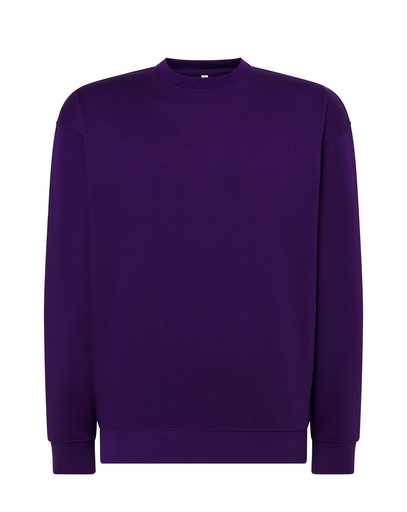 Bluza Unisex z okrągłym dekoltem JHK320 - Purple