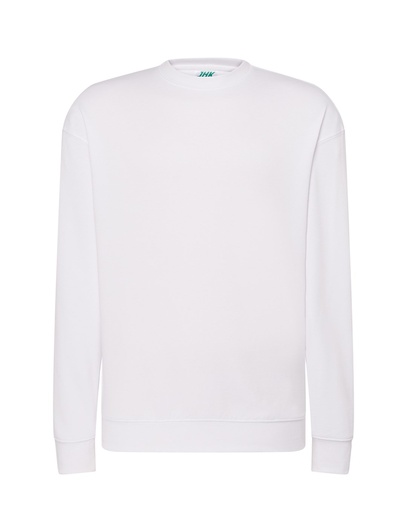 Bluza Unisex Klasyczna Poliester Bawełna JHK320 - White