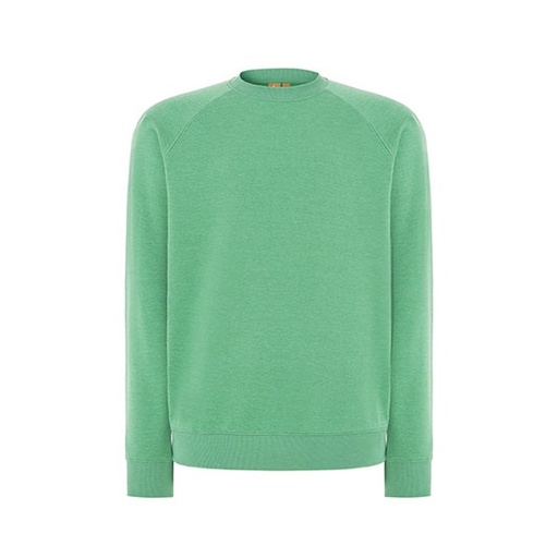 Bluza Unisex Klasyczna z Raglanowymi Rękawami JHK322 - Eucalyptus