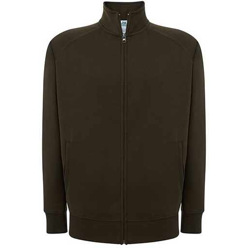 Bluza Rozpinana Poliester Bawelna JHK401 - Khaki