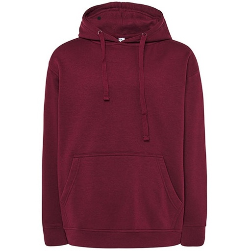 Bluza Kangurka Mieszanka Bawelniana Poliestrowa JHK421 - Burgundy