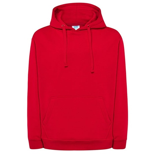 Bluza z kapturem i kieszenią na telefon JHK421 - Red