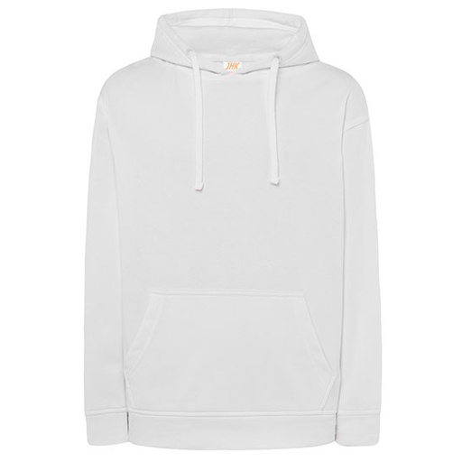 Bluza Kangurka Mieszanka Bawelniana Poliestrowa JHK421 - White