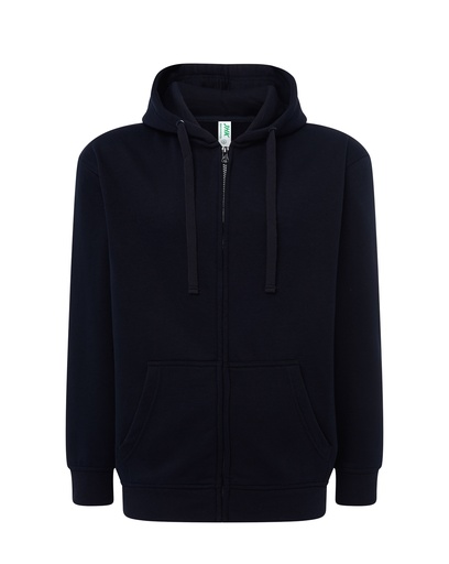 Bluza z kapturem na zamek JHK422 - Navy