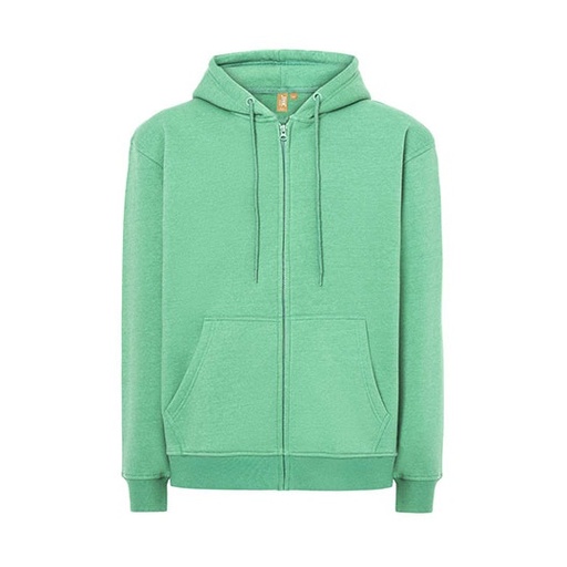 Bluza z Kapturem Klasyczna Organiczna Bawelna Poliester Recykling JHK425 - Eucalyptus