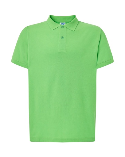 Koszulka Polo Klasyczna Bawełniana Pika JHK510 - Lime