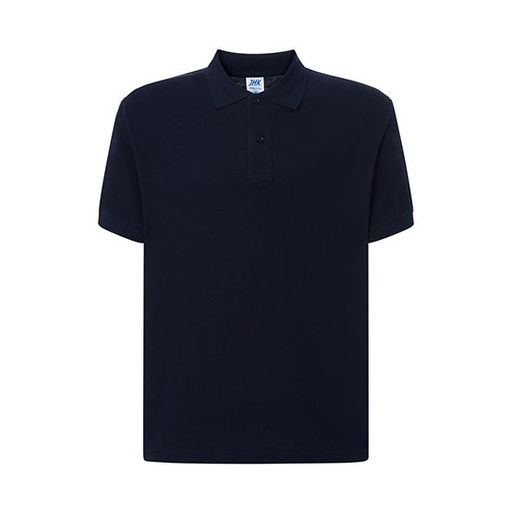 Koszulka Polo Klasyczna Bawelniana Pika JHK510 - Navy