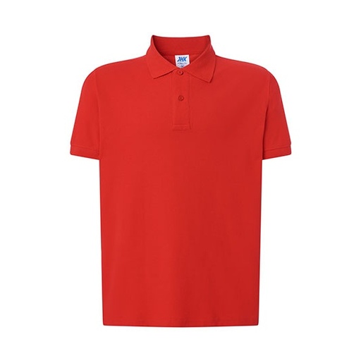 Koszulka Polo Klasyczna Bawelniana Pika JHK510 - Red