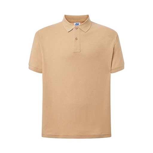 Koszulka Polo Klasyczna Bawelniana Pika JHK510 - Sand
