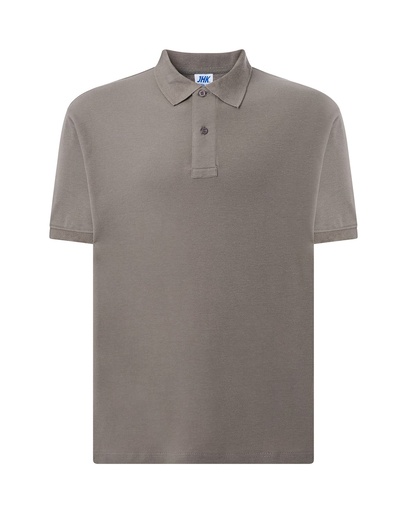 Koszulka Polo Klasyczna Bawełniana Pika JHK510 - Zinc