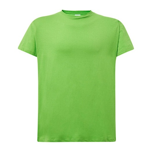 Damski T-Shirt Slim Bawelniany JHK601 - Lime