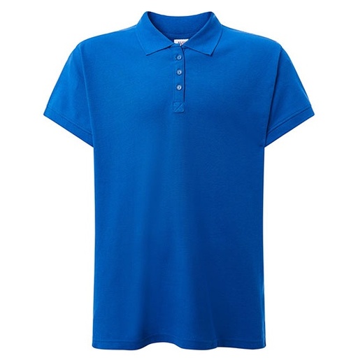 Koszulka Polo Damska Klasyczna Bawelniana Pika JHK602 - Royal Blue