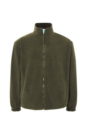 Męska bluza polarowa z zamkiem JHK800 - Forest Green
