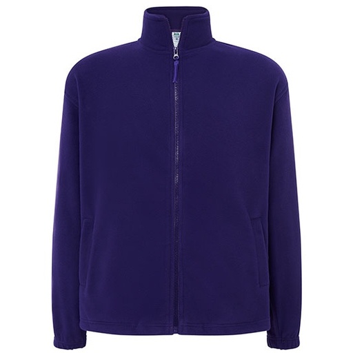 Męska bluza polarowa z zamkiem JHK800 - Purple