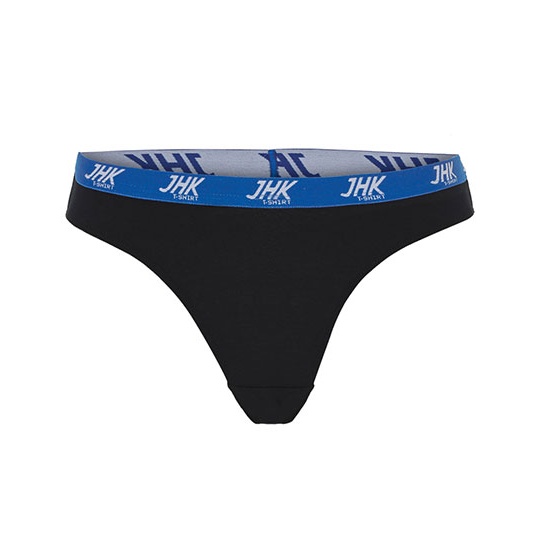 Stringi Damskie Bawelna Elastan JHK902 - Black