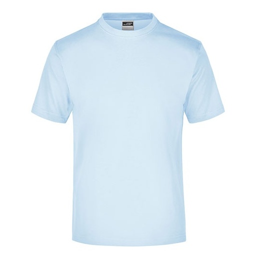 T-shirt Klasyczny Bawełniany JN001 - Light Blue