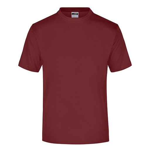 T-shirt Klasyczny Bawelniany JN001 - Wine