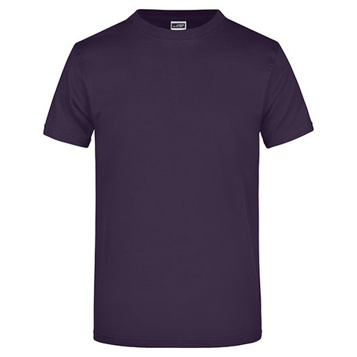 T-shirt unisex klasyczny JN002 - Aubergine
