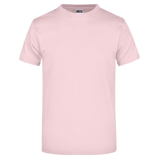 T-shirt Klasyczny Bawelniany JN002 - Rose