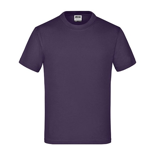 T-shirt dziecięcy klasyczny JN019 - Aubergine