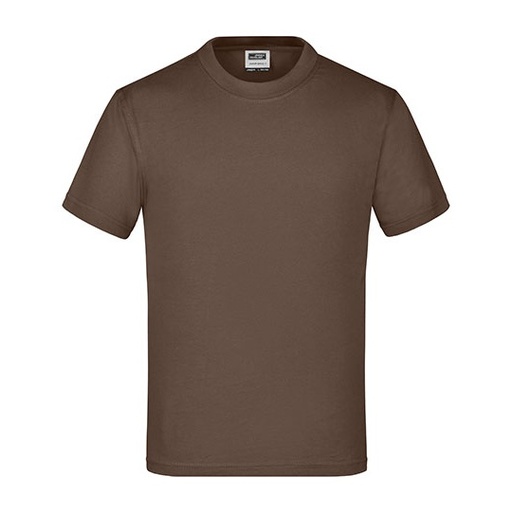 Koszulka Dziecieca Klasyczna Bawelniana JN019 - Brown