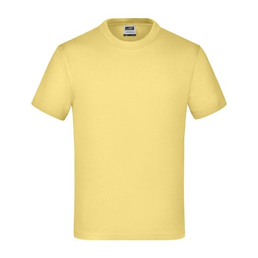 Koszulka Dziecieca Klasyczna Bawelniana JN019 - Light Yellow