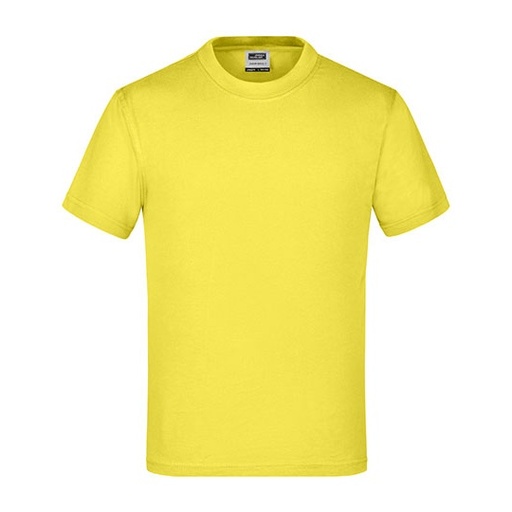 Koszulka Dziecięca Klasyczna Bawełniana JN019 - Yellow