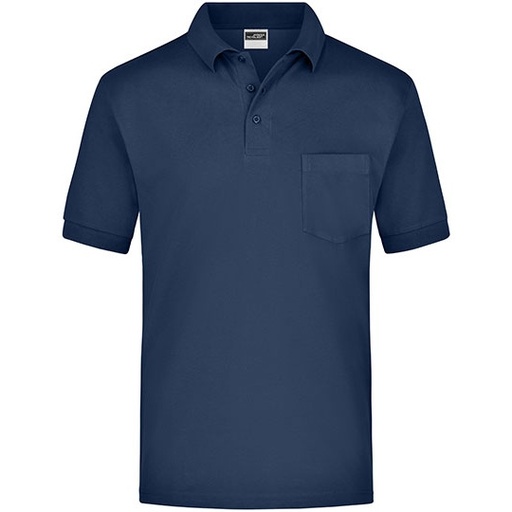 Koszulka polo piqué JN026 - Navy